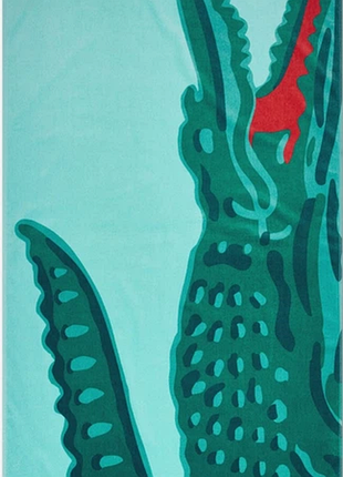 Пляжное полотенце lacoste 2