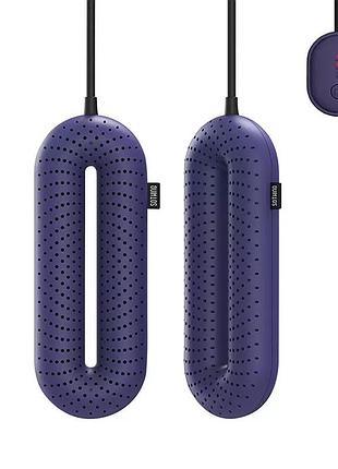 Сушарка для взуття xiaomi sothing zero shoes °с dryer purple (from timer) + (перехідник на eu розетку) ( )