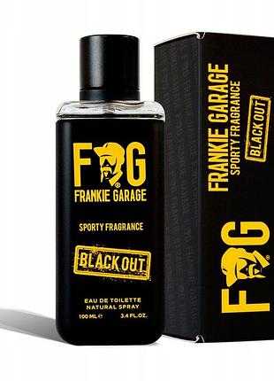Парфумована вода frankie garage sporty fragrance black out 100 мл edt