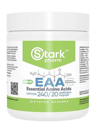 Незамінні амінокислоти eaa stark pharm з bcaa, 240 капсул