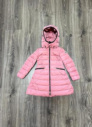 Куртка на дівчинку пуховик пальто moncler