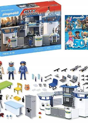 Конструктор playmobil 71873 поліцейський командний центр комісаріат постерунок