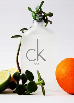 Парфумерна вода calvin klein ck one edt 200ml + атомайзер оригінал 9