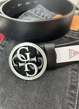 Ремінь жіночий guess чорний