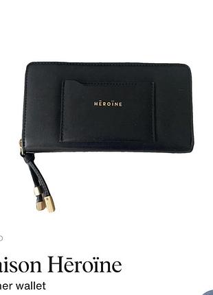 Жіночий шкіряний гаманець maison heroine