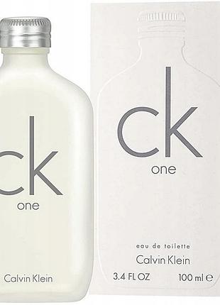 Парфумерна вода calvin klein ck one edt 100 мл + атомайзер оригінал