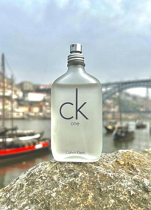 Парфумерна вода calvin klein ck one edt 100 мл + атомайзер оригінал 8