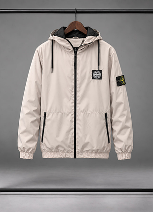 🏷sale чоловіча вітровка stone island пісочна
