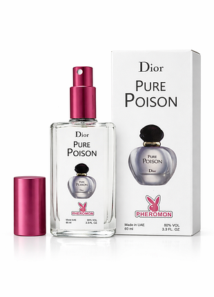 Женские духи dior pure porison диор пюр пойзон с ферромонами 60 мл тестер