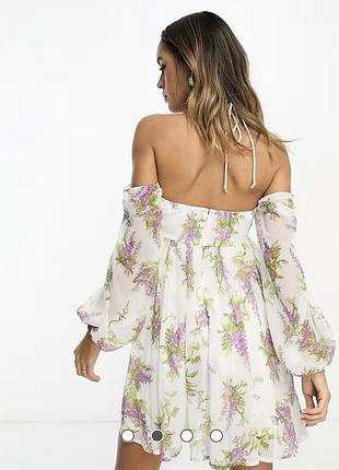 Платье asos цветочный принт 2