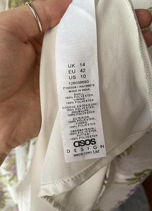 Платье asos цветочный принт 7