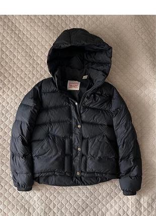 Куртка жіноча levi’s зимова чорна