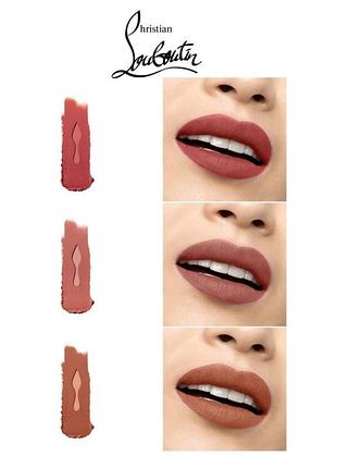 Помада для губ christian louboutin lip colour samples 3