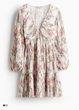 Сукня в квітковий принт h&m 2