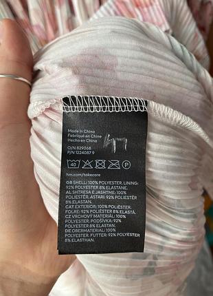 Сукня в квітковий принт h&m 8