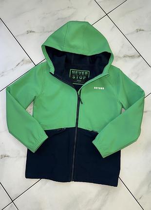 Демисезонная софтшелл softshell куртка на мальчика yigga beyond 10-11 лет (140-146 см)