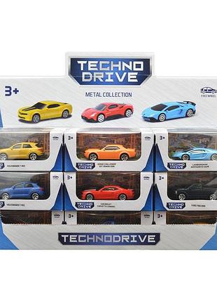 Автомодели - мини-модели в дисплее (ассорт. b, 1:64)