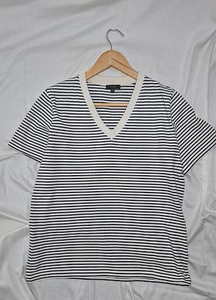 Футболка у смужку massimo dutti 3