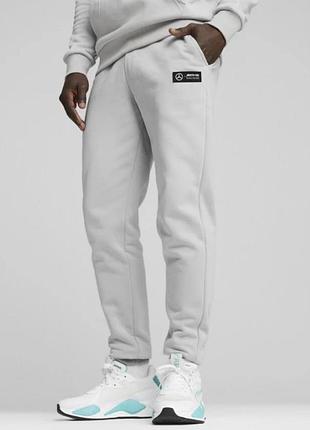 Спортивные штаны puma mercedes-amg f1 ess pants оригинал, размер s