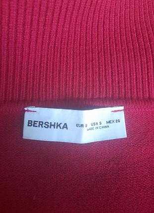 Джемпер винного цвета от бренда bershka 4