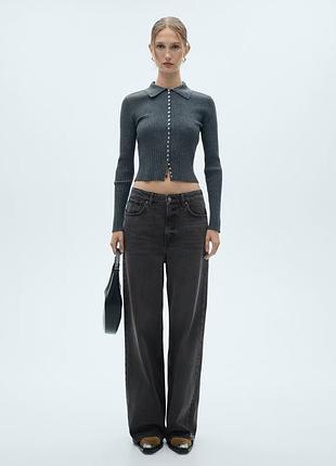 Широкі джинси вільного крою mango - 32, 34, 36, 38, 40, 42