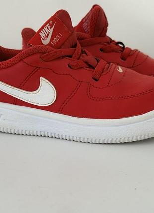Кросівки дитячі nike червоні, розмір 25 2