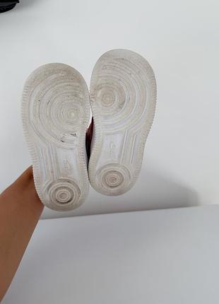 Кросівки дитячі nike червоні, розмір 25 3