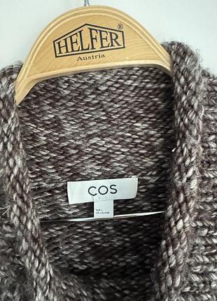 Шерстяной свитер cos 8