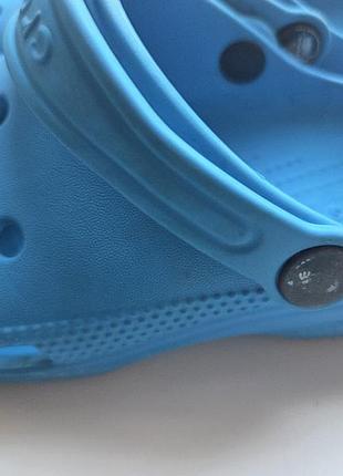 Босоніжки та сандалі для дітей crocs c12 сині 4