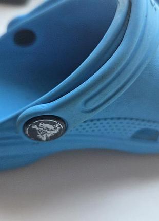 Босоніжки та сандалі для дітей crocs c12 сині 5