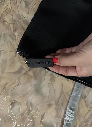 Сумка жіноча lacoste чорна 6