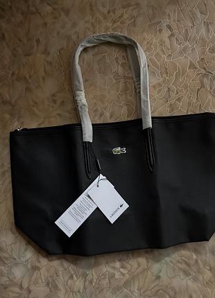 Сумка жіноча lacoste чорна 3