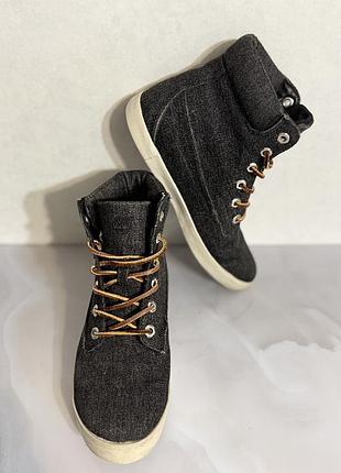 Черевики чоловічі timberland сірі