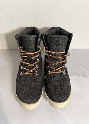 Черевики чоловічі timberland сірі 3