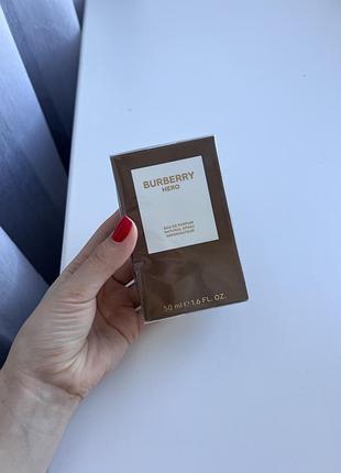 Парфумована вода burberry hero 50 ml оригінал запаковані