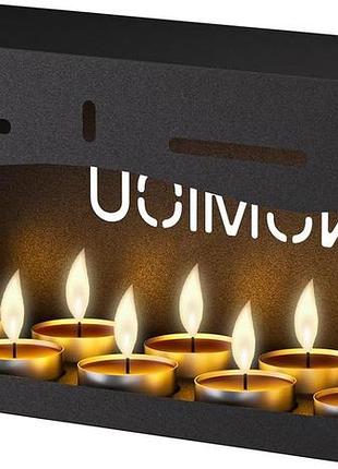 Подсвечник для чайных свечей 31х15х11 см nomiou th-9 металлический подсвечник для 10 чайных свечей