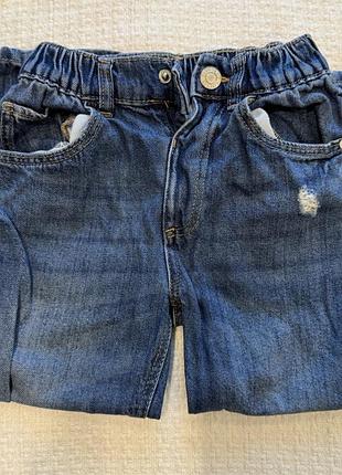 Джинси для хлопчика zara сині 104 2