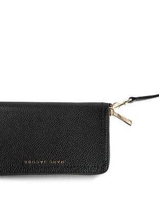 Женский кошелек marc jacobs continental long wallet s130l01re22 001 black черный