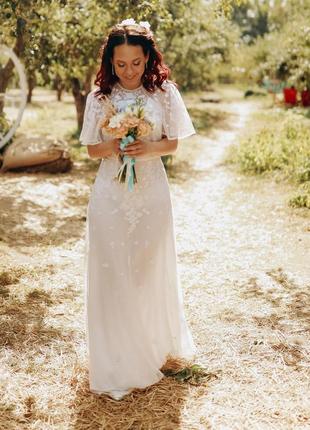 Весільна сукня asos (англія)4 фото