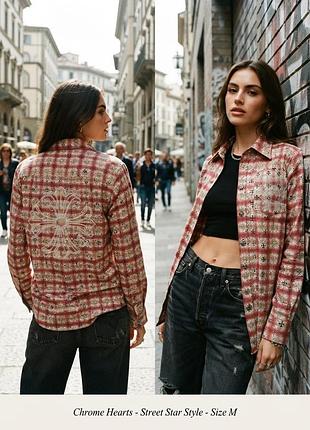 Chrome hearts ♥️ m дуже ефектна сорочка