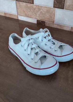 Кеди жіночі converse білі