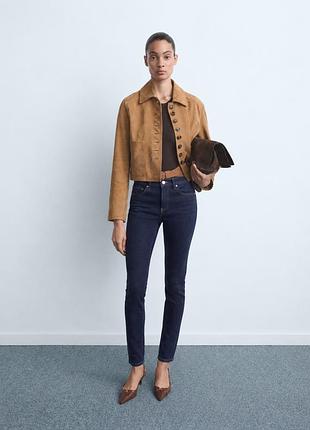 Актуальні стречові джинси skinny в тредовому відтінку denim go uk 12 l 40 🔥🔥🔥