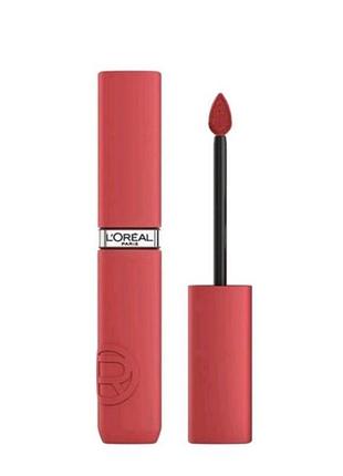 Матова помада для губ, блиск для губ loreal