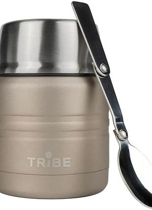 Термос харчовий tribe food jar 0,35 л beige