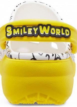 Класичні сабо-боти smiley на платформі 6