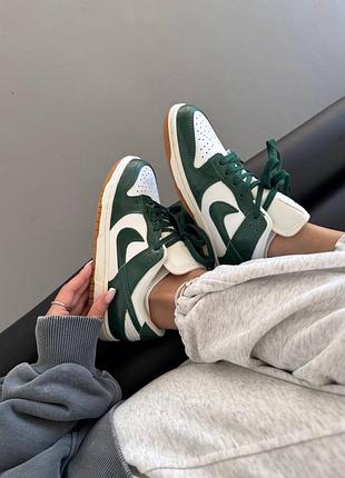 Кросівки nike sb dunk “green ostrich”