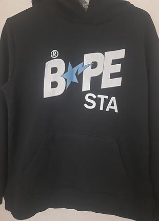 Чоловіча толстовка bape bape sta чорна