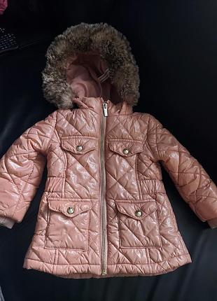 Детская куртка river island (12-18 месяцев )