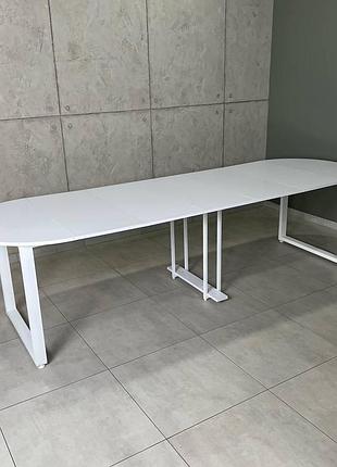 Стіл long round maxi 3.5 м 8