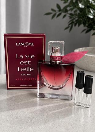 Парфумы/ духи la vie est belle l'elixir very cherry lancôme